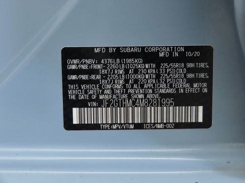 Used 2021 Subaru Crosstrek 2.5i Limited w/ Popular Package #3 image 33