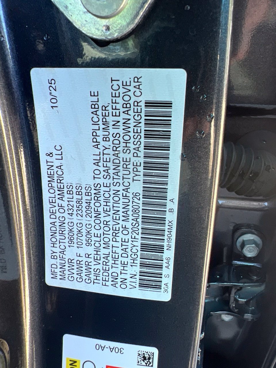 Used 2025 Honda Accord LX image 25