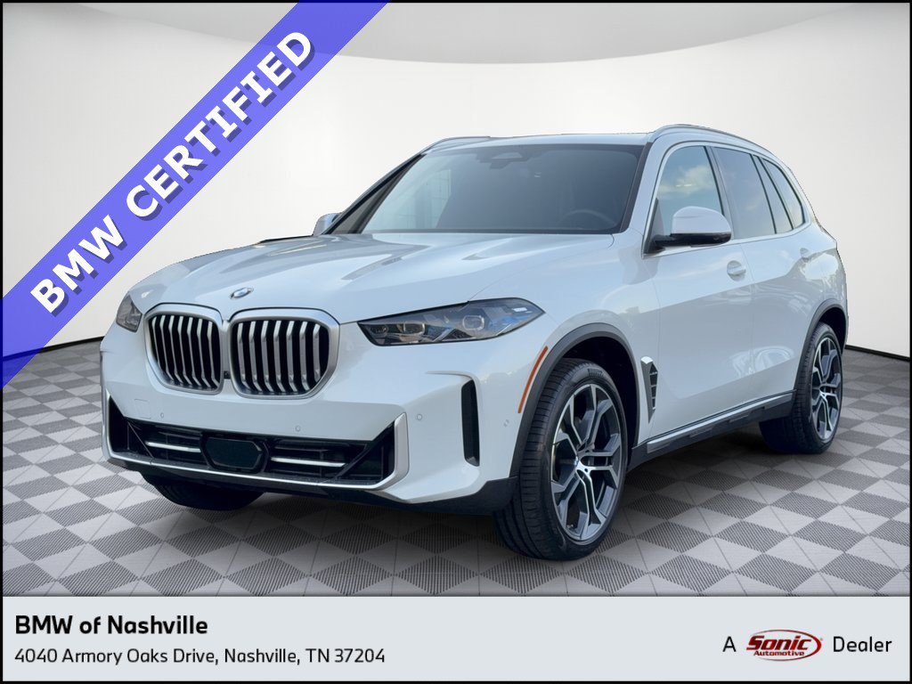 Certified 2025 BMW X5 sDrive40i w/ Premium Package RWD image 1