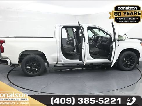 Used 2024 Chevrolet Silverado 1500 Custom w/ Turbomax Blackout Package AWD/4WD image 21