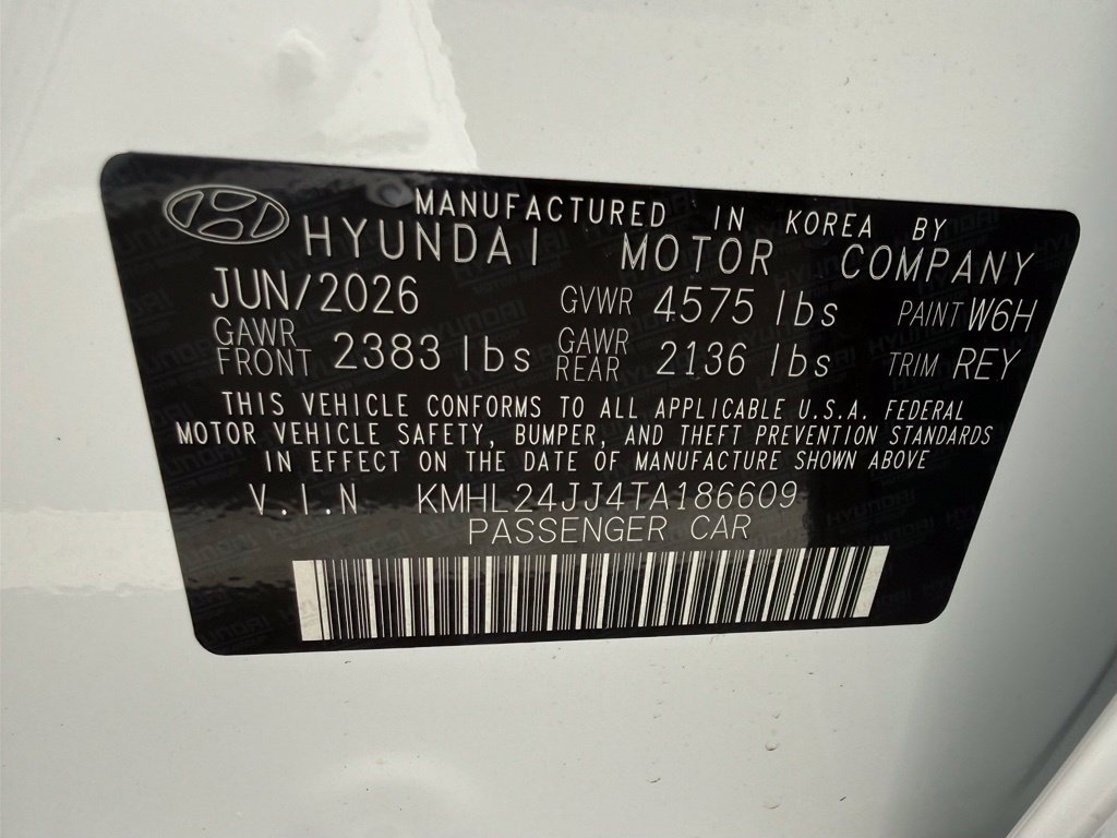 New 2026 Hyundai Sonata Blue FWD image 33