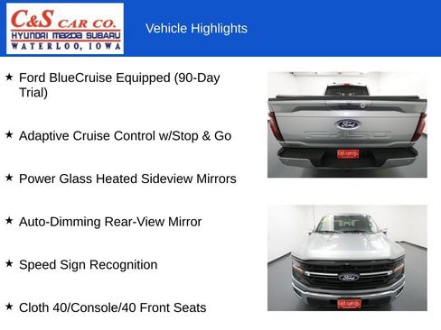 Used 2024 Ford F150 XLT w/ Equipment Group 302A MID AWD/4WD image 13
