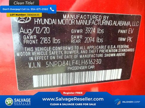 Used 2020 Hyundai Elantra Value Edition image 16