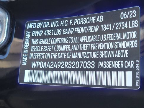 Certified 2024 Porsche 911 Carrera RWD image 33
