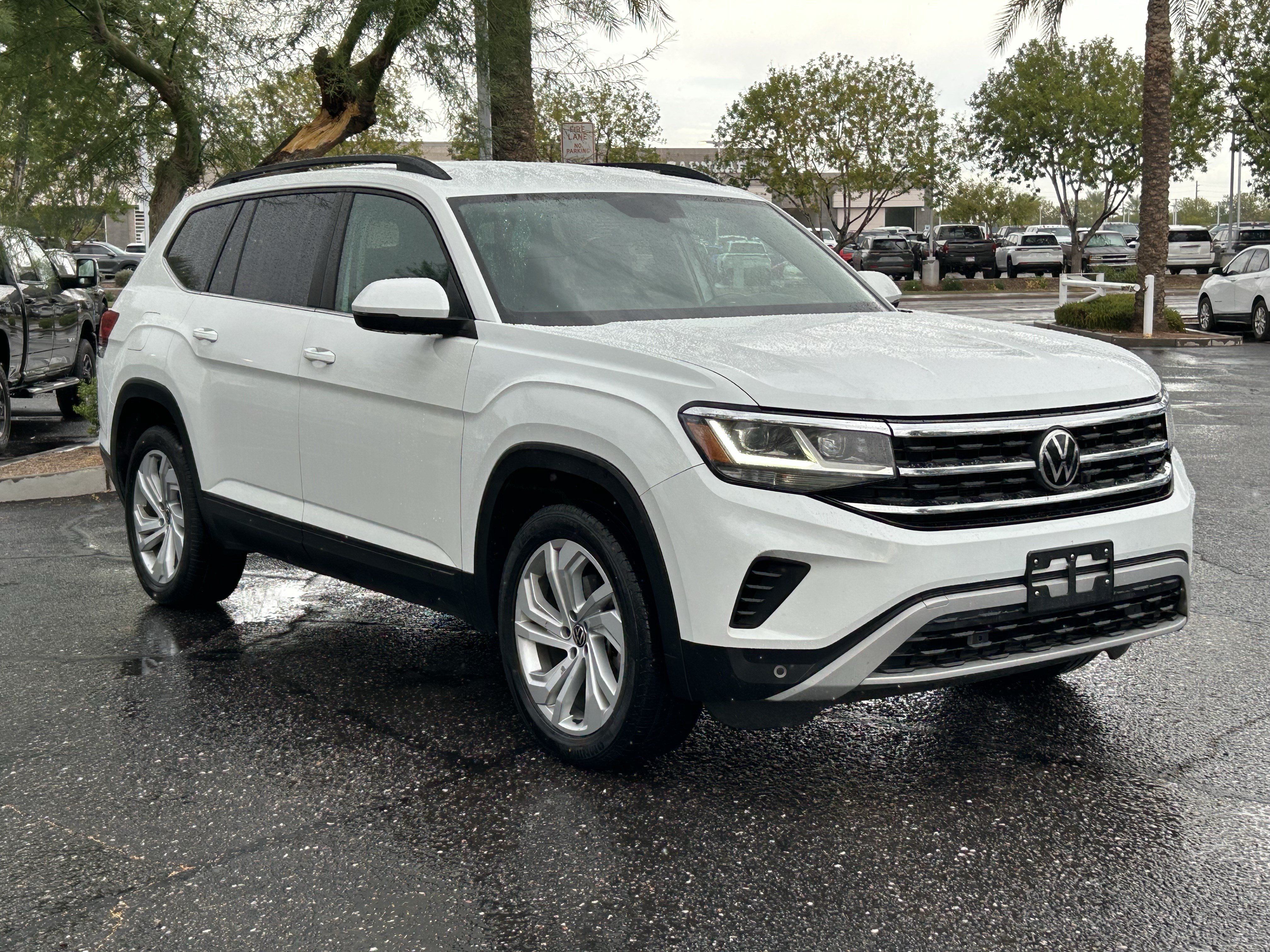 Used 2021 Volkswagen Atlas SE AWD/4WD image 6