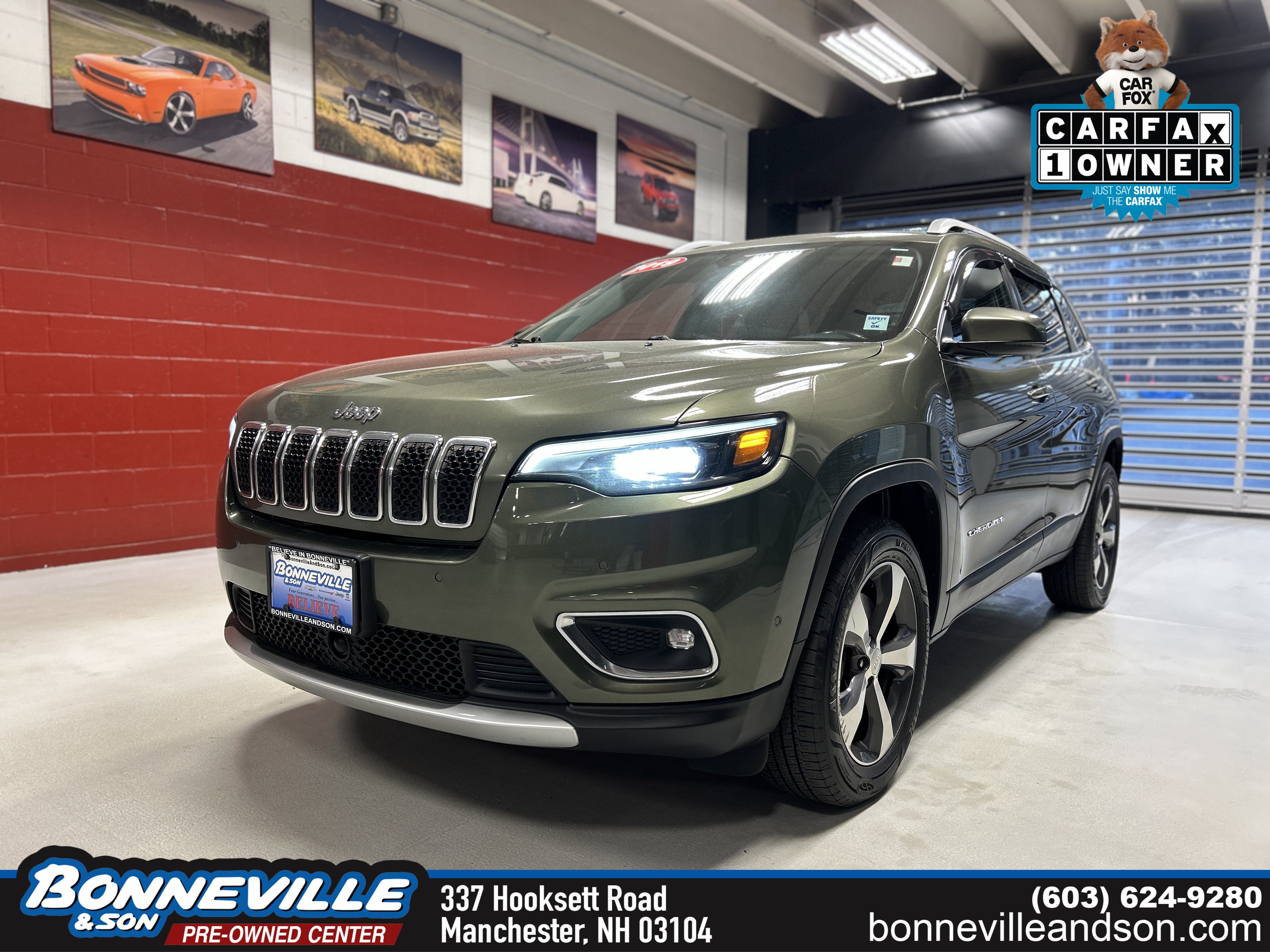 Used 2019 Jeep Cherokee Limited w/ Luxury Group AWD/4WD image 1