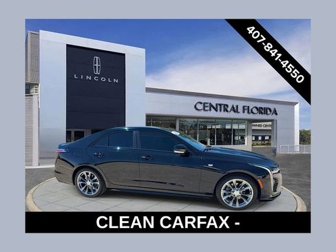 Used 2021 Cadillac CT4 Sport w/ Technology Package RWD image 1