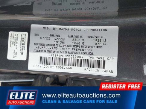 Used 2022 MAZDA MAZDA3 s image 17