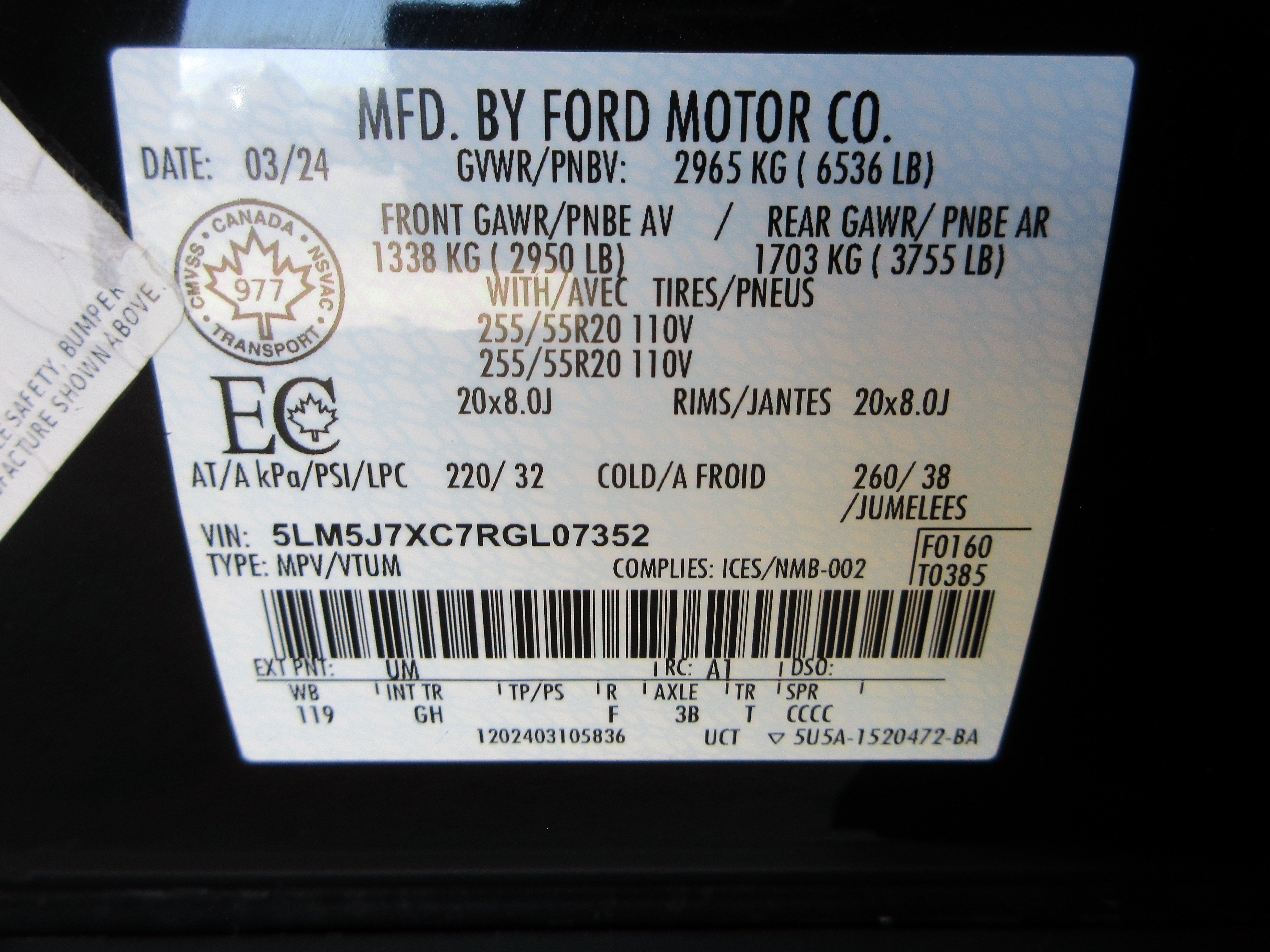 Used 2024 Lincoln Aviator Reserve AWD/4WD image 59