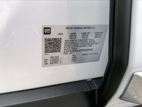 New 2026 GMC Yukon Denali w/ Sun & Power Step Package AWD/4WD image 16