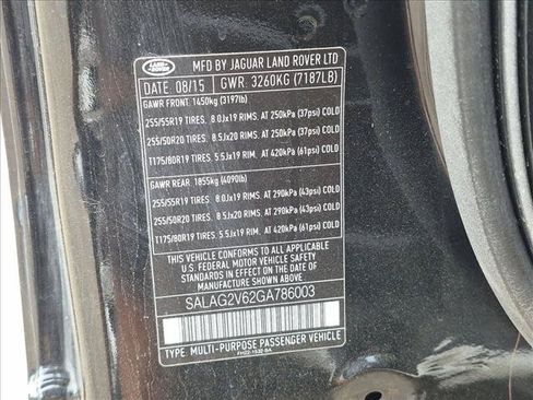 Used 2016 Land Rover LR4 HSE AWD/4WD image 15
