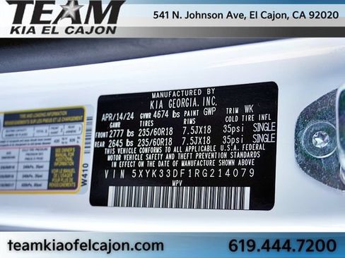 Certified 2024 Kia Sportage EX FWD image 34