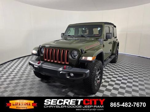 Used 2020 Jeep Wrangler Unlimited Rubicon AWD/4WD image 3