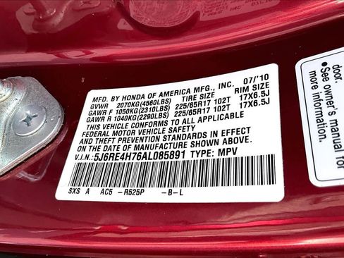 Used 2010 Honda CR-V EX-L image 35