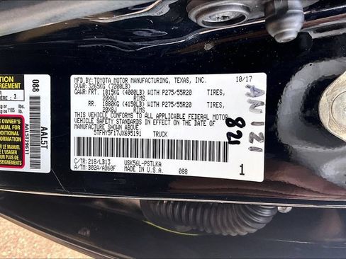 Used 2018 Toyota Tundra Limited w/ Limited Premium Package AWD/4WD image 33