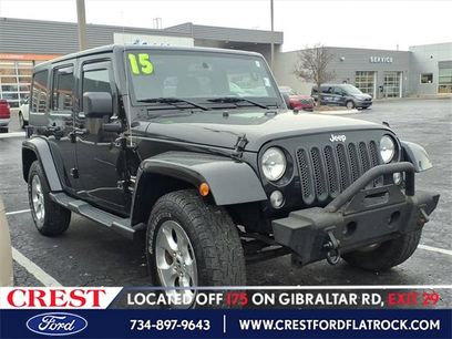 Used 2015 Jeep Wrangler Unlimited Sahara w/ Connectivity Group