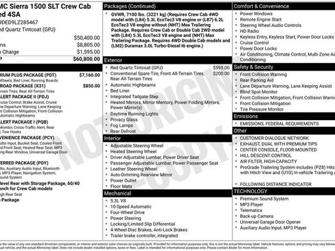 Used 2020 GMC Sierra 1500 SLT w/ SLT Premium Plus Package image 5