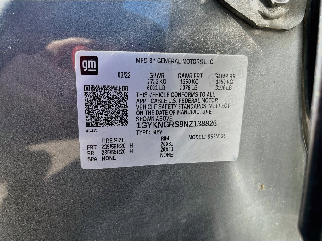 Used 2022 Cadillac XT5 Sportv w/ LPO, ONYX Package AWD/4WD image 31