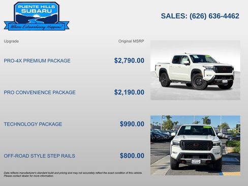 Used 2023 Nissan Frontier PRO-4X w/ Pro-4X Premium Package image 4