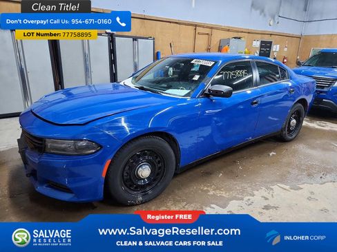Used 2019 Dodge Charger Police w/ Street Appearance Group image 1