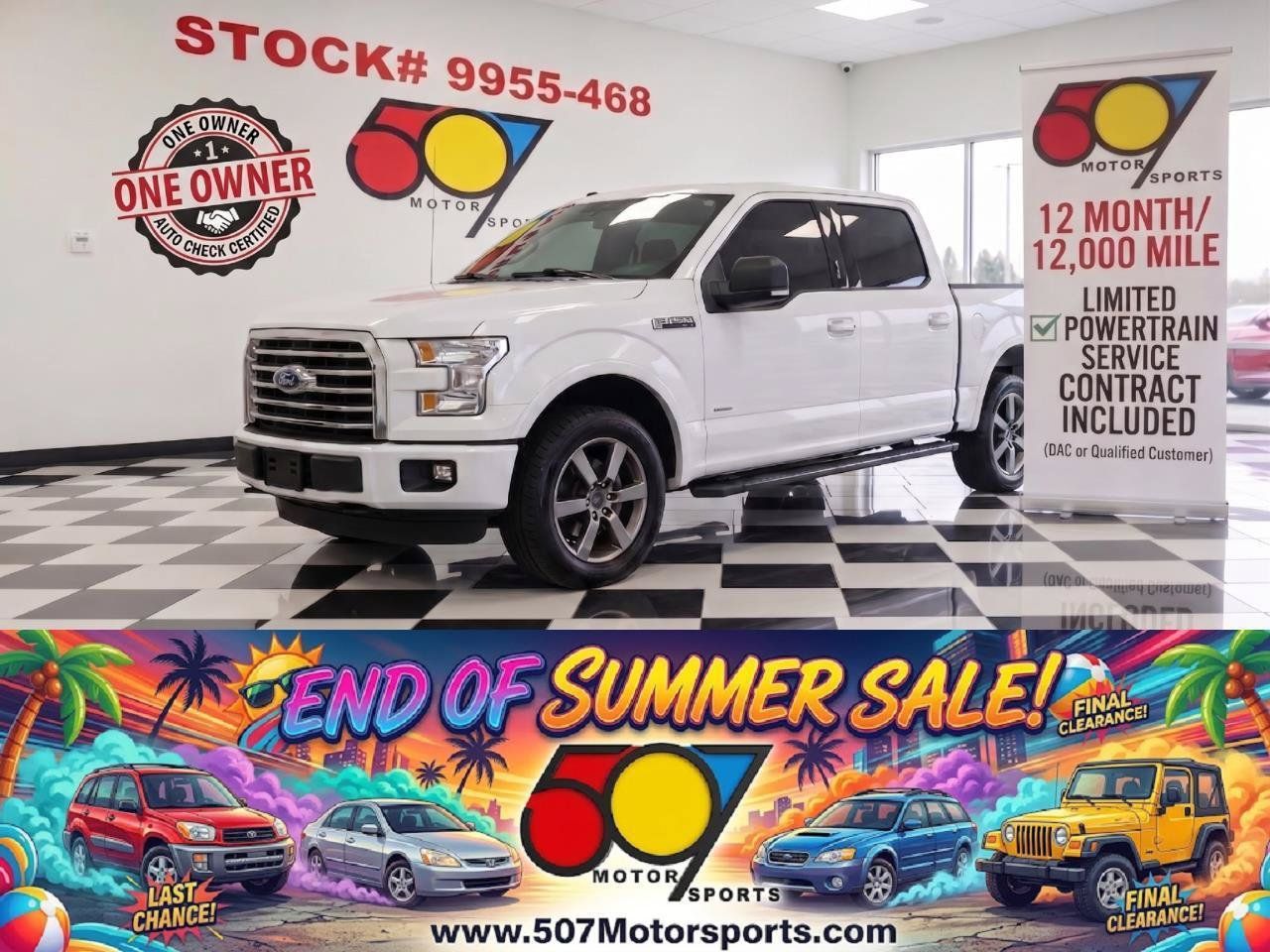 Used 2016 Ford F150 XLT w/ Equipment Group 301A Mid AWD/4WD image 1