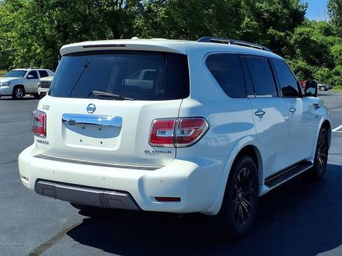 Used 2019 Nissan Armada Platinum w/ Captain's Chairs Package AWD/4WD image 4