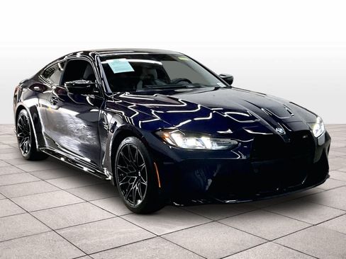 Used 2025 BMW M4 Coupe w/ Executive Package RWD image 2