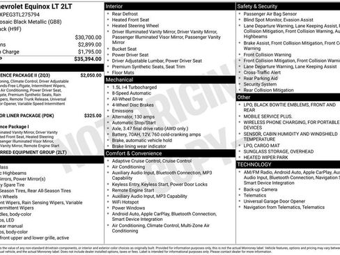 Used 2026 Chevrolet Equinox LT w/ Convenience Package II image 57