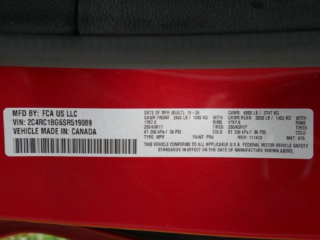 Used 2025 Chrysler Pacifica Select FWD image 27