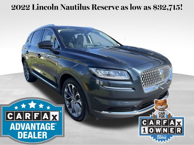 Used 2022 Lincoln Nautilus Reserve w/ Luxury Package FWD 360° Tour