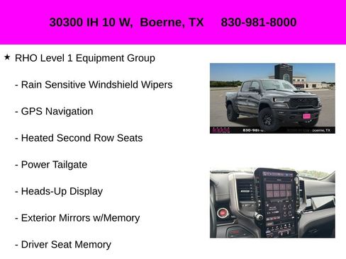 Used 2025 RAM 1500 RHO w/ RHO Level 1 Equipment Group AWD/4WD image 30