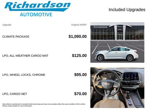 Used 2020 Cadillac CT5 Premium Luxury w/ Climate Package AWD/4WD image 6