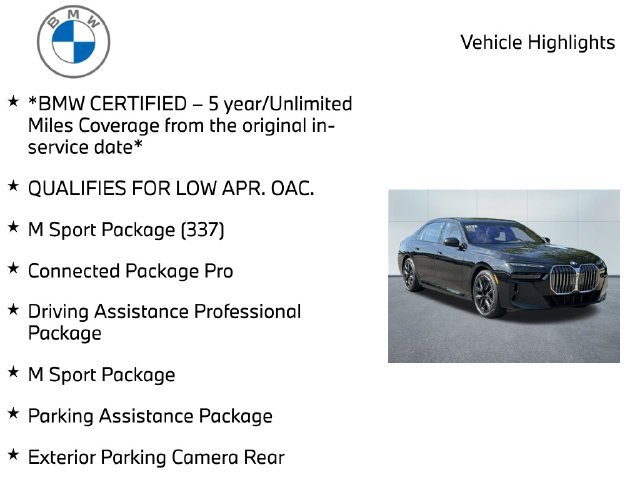 Certified 2023 BMW i7 xDrive60 AWD/4WD image 10