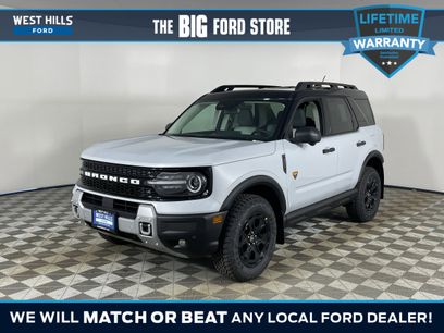 New 2026 Ford Bronco Sport Badlands w/ Sasquatch Badlands Package