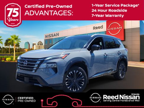 Certified 2024 Nissan Rogue Platinum w/ Platinum Premium Package FWD image 1