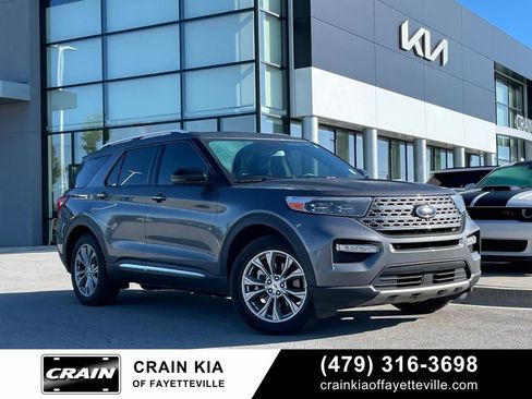 Used 2021 Ford Explorer Limited w/ Equipment Group 301A RWD image 1