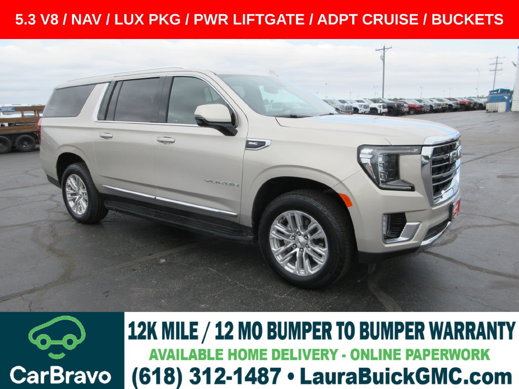 Certified 2024 GMC Yukon XL SLT w/ SLT Luxury Package AWD/4WD image 1