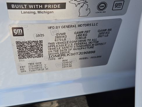 New 2026 Chevrolet Traverse RS image 20