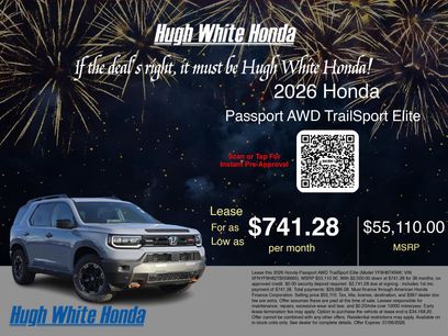 New 2026 Honda Passport TrailSport Elite