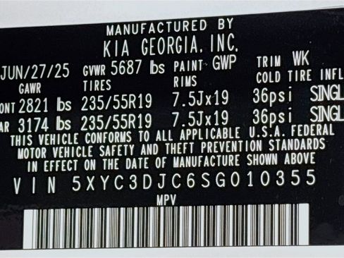 New 2025 Kia EV6 Light w/ Light LR Technology Package image 25