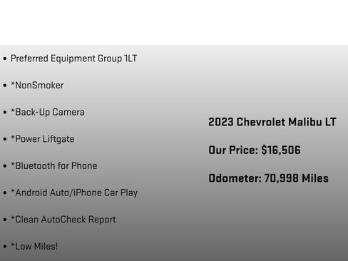 Used 2023 Chevrolet Malibu LT image 6