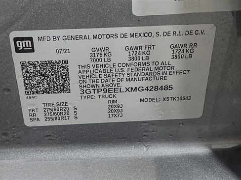 Used 2021 GMC Sierra 1500 AT4 image 32