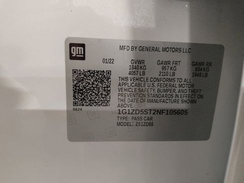 Used 2022 Chevrolet Malibu LT FWD image 33
