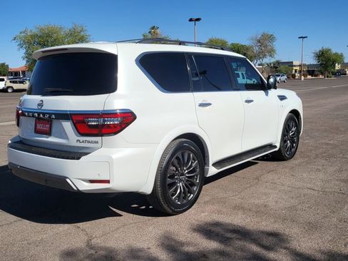 Used 2022 Nissan Armada Platinum w/ Captain's Chairs Package RWD image 9