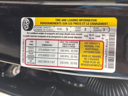 Used 2023 Ford F150 Lariat w/ Equipment Group 502A High image 24