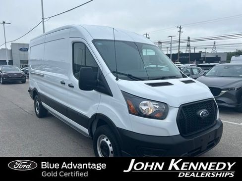Certified 2023 Ford Transit 250 Medium Roof w/ Load Area Protection Package RWD image 4