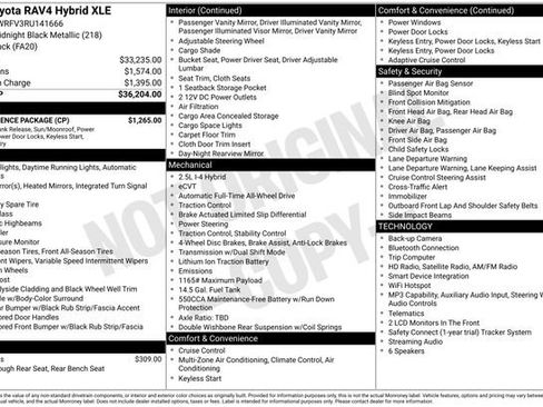 Used 2024 Toyota RAV4 XLE w/ Convenience Package AWD/4WD image 35