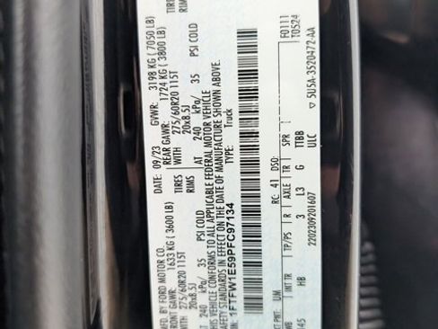 Used 2023 Ford F150 Lariat w/ Equipment Group 502A High image 42