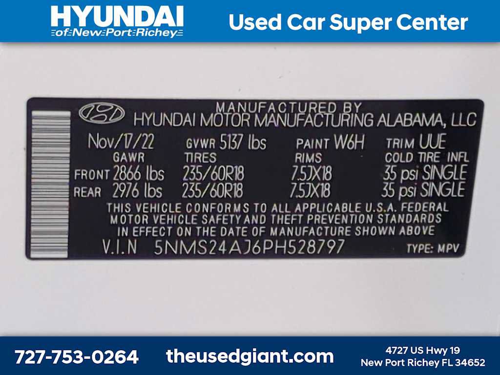 Certified 2023 Hyundai Santa Fe SEL FWD image 33