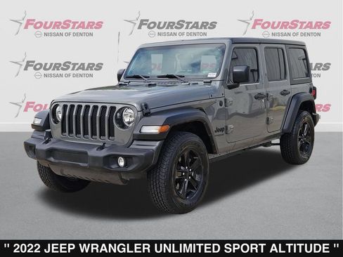 Used 2022 Jeep Wrangler Unlimited Sport AWD/4WD image 9